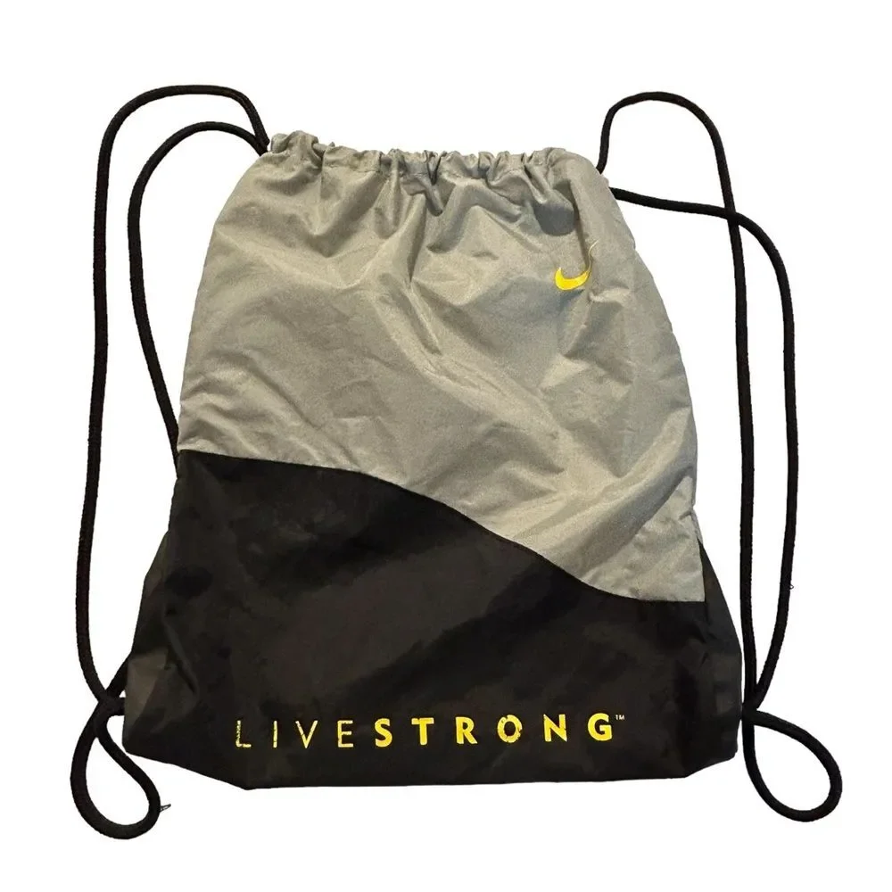 Nike Livestrong Nylon Backpack Bag